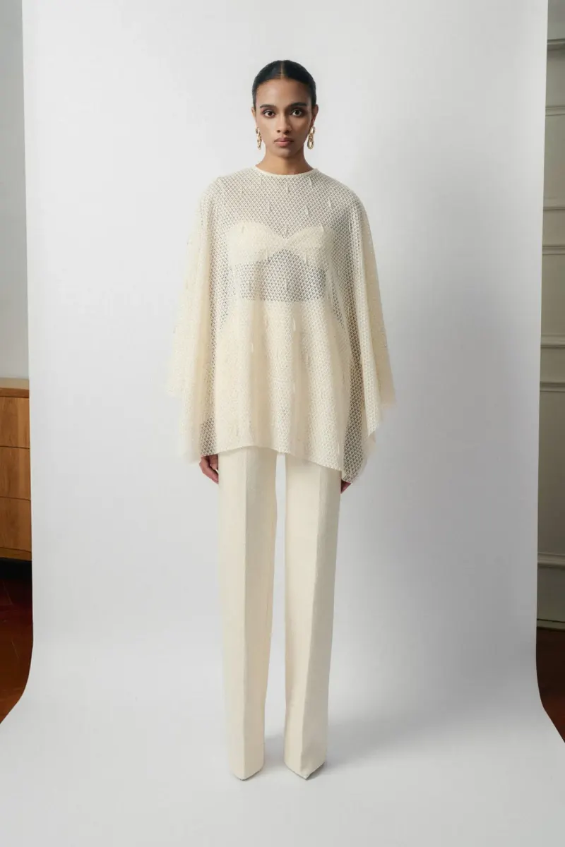 Nora Wool Straight-Leg Pants — original WHITE ANT photograph 1