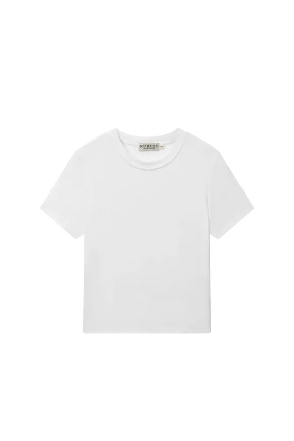 Daily T-Shirt · RR24AT11 in White — original RUBIES photograph