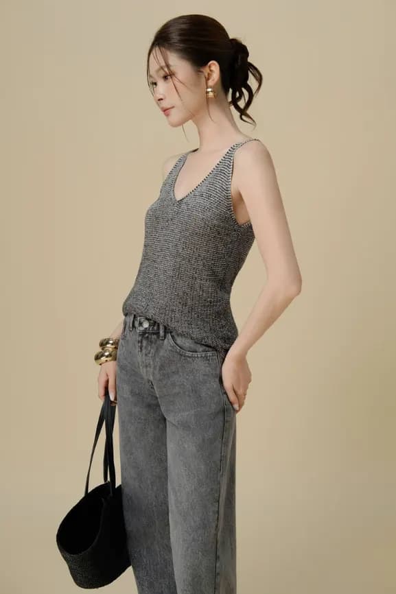 Habi Knit Top · RR25DK46 — original RUBIES photograph 1