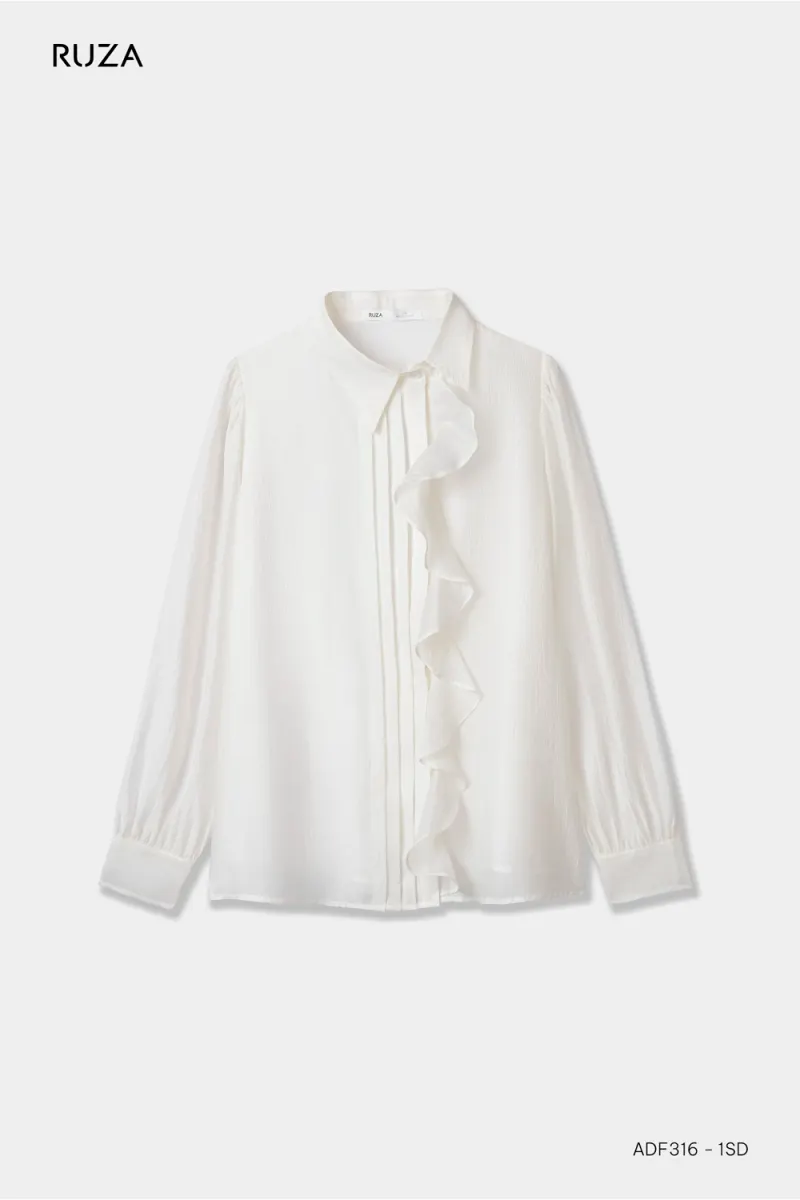 Long Sleeve Shirt Style · ADF316 in Cream