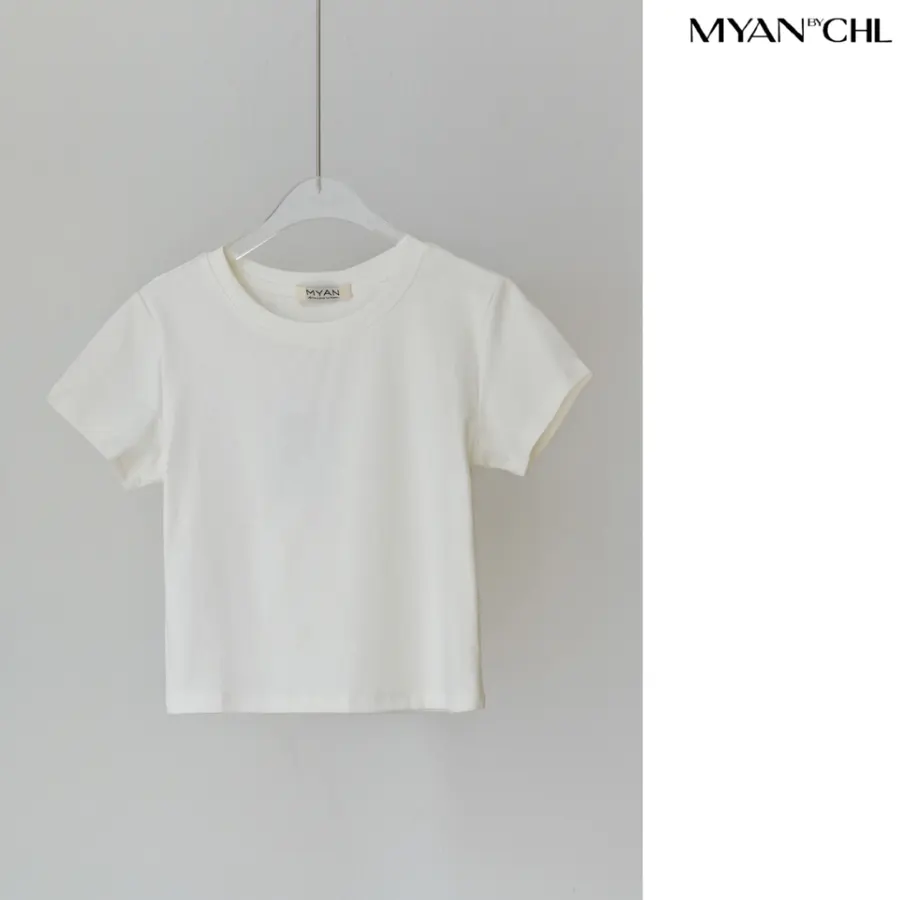 Plain Baby T-Shirt in White