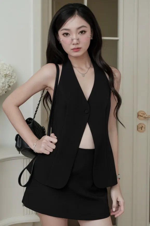 Nancy Gilet Top · RR24AK82 — original RUBIES photograph 1