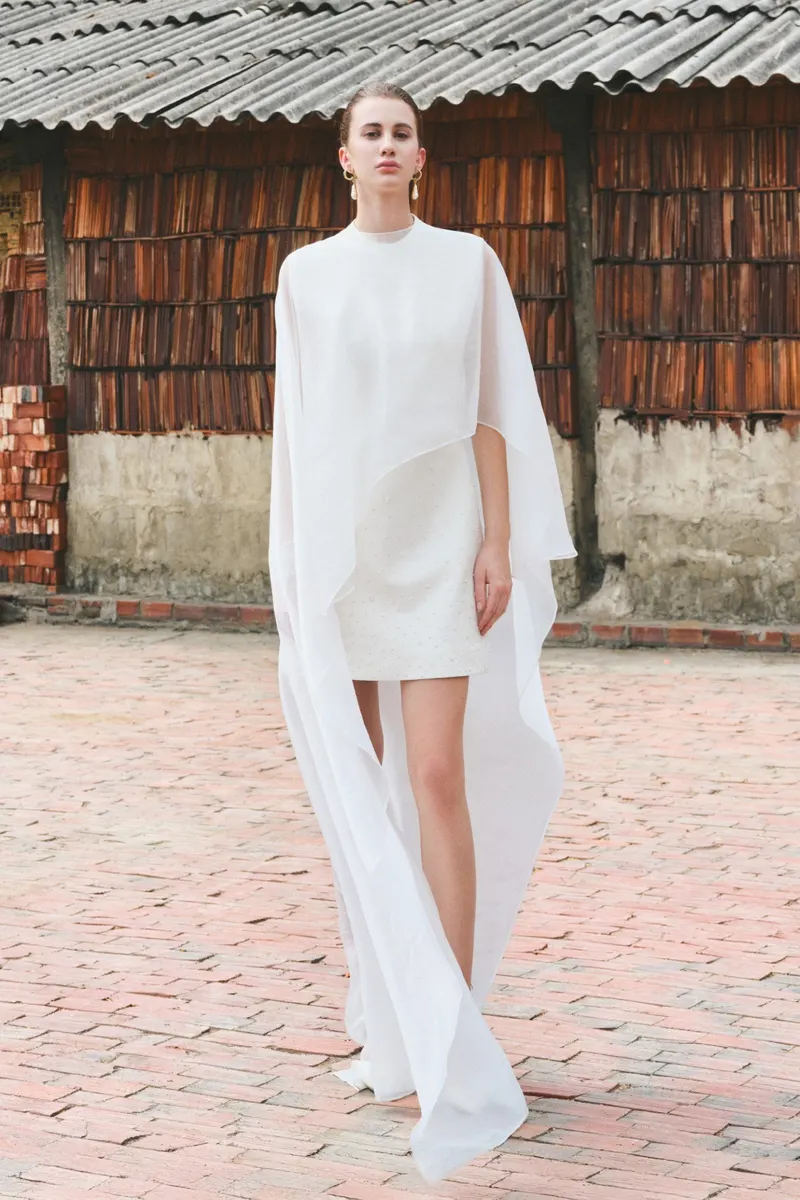 Jilna Emb Mini Dress — original WHITE ANT photograph 1