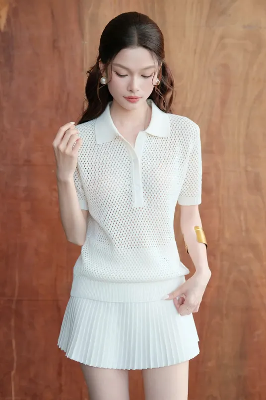 Milan Knit Polo Shirt · RR25DK40 — original RUBIES photograph 1