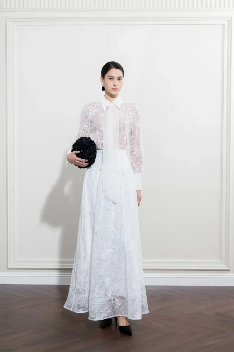 Haute Lace Top in White