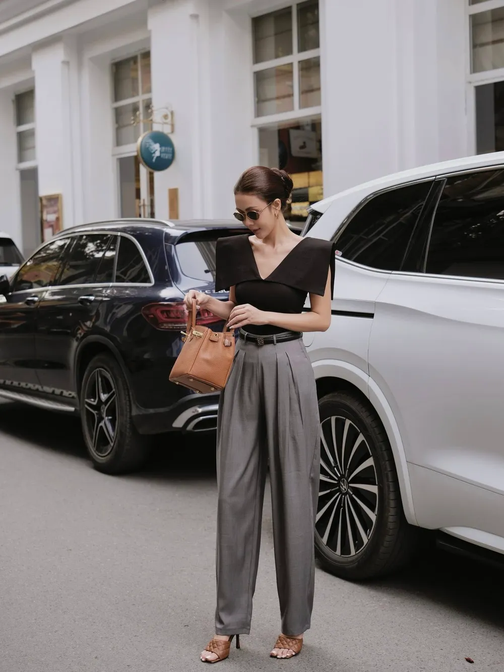 Fabric Baggy Pants — original E.MOL photograph 1