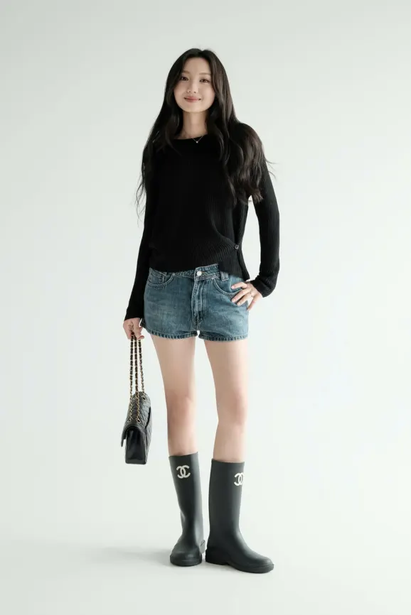 Jay Denim Shorts · RR25QJ28 — original RUBIES photograph 1