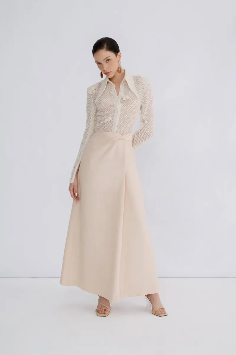 Norah Twist Skirt — original WHITE ANT photograph 1