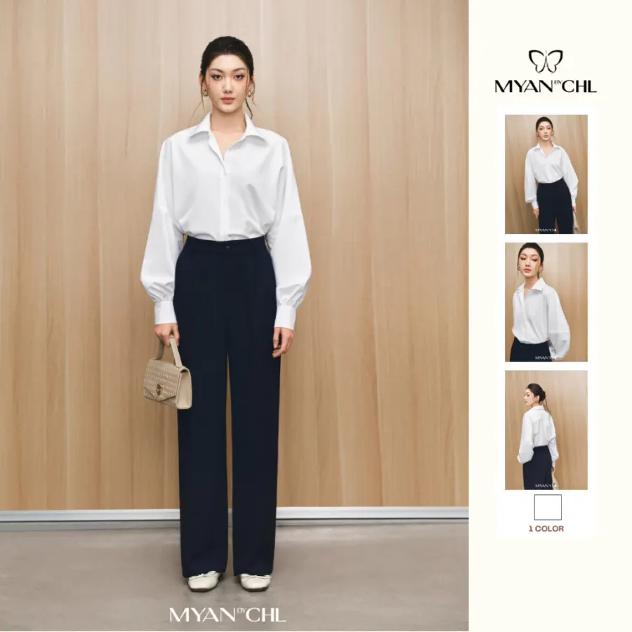 Rough Loose Shirt With Dropped Shoulders — original MYAN by CHL photograph 1