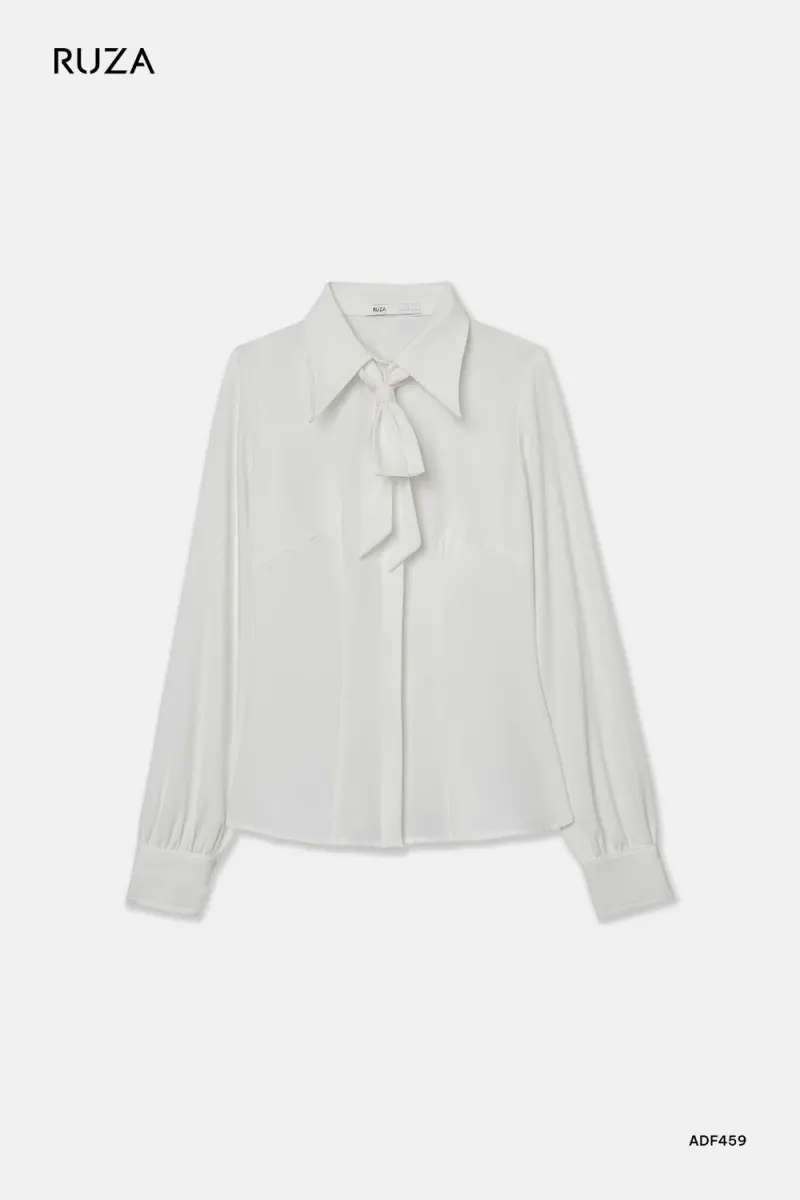 Long Sleeve Shirt Style · ADF459 in White