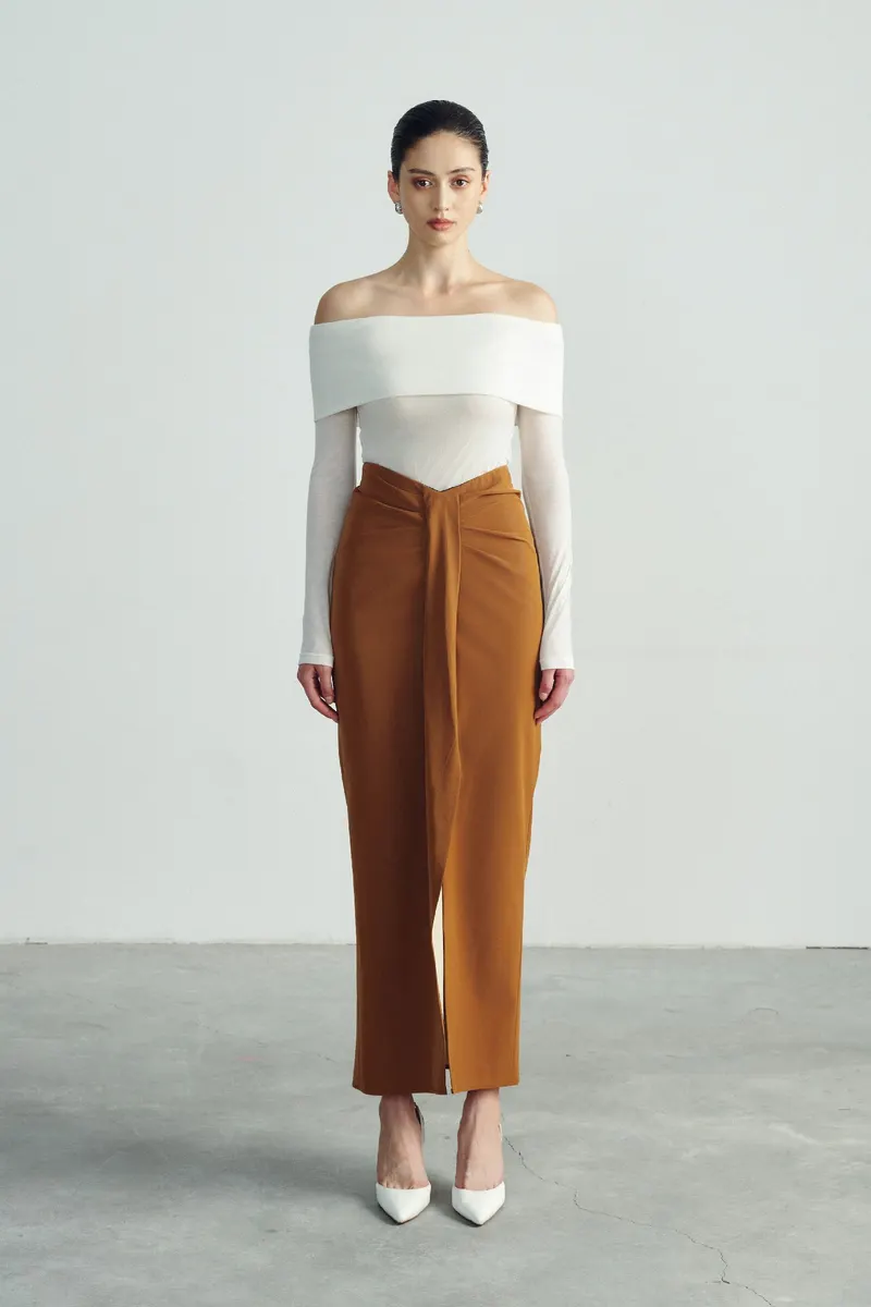 Rachel Knit Tops in White — original WHITE ANT photograph