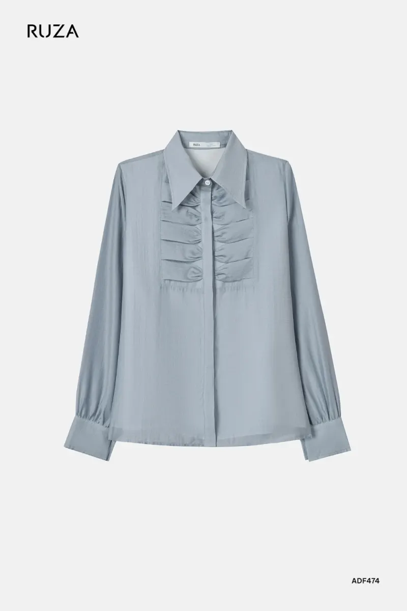 Long Sleeve Shirt Style · ADF474 in Grey