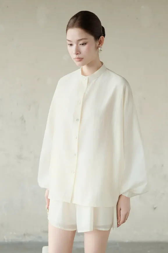 Hella Shirt and Pants Set · RR26SQ11 in Cream — original RUBIES photograph