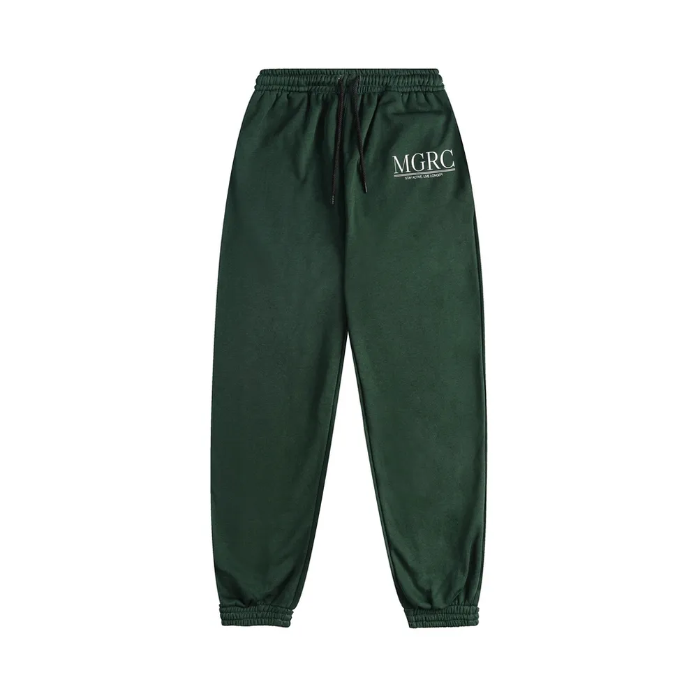 Mgrc Sweatpants - Sweatpants Q399 Long Sweatpants Lined with Cotton Hem Printed with Mgrc Letters — original MIARITTA photograph 7