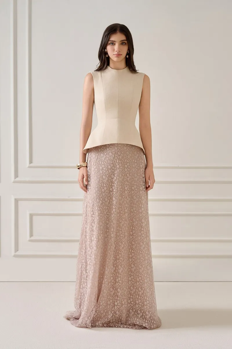 Borra Aurora Lace Long Skirt — original WHITE ANT photograph 1