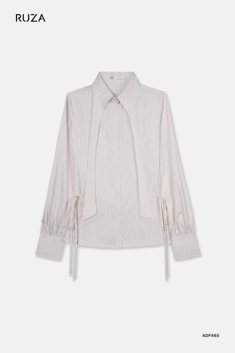 Long Sleeve Shirt Style · ADF465 in Brown