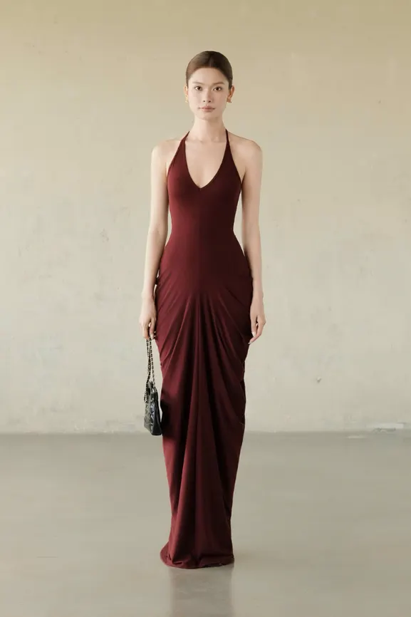 Elmer Long Dress · RR26DD36 in Red — original RUBIES photograph