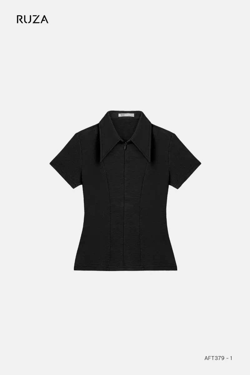 Baisic Short Sleeve T-Shirt · AFT379 in Black