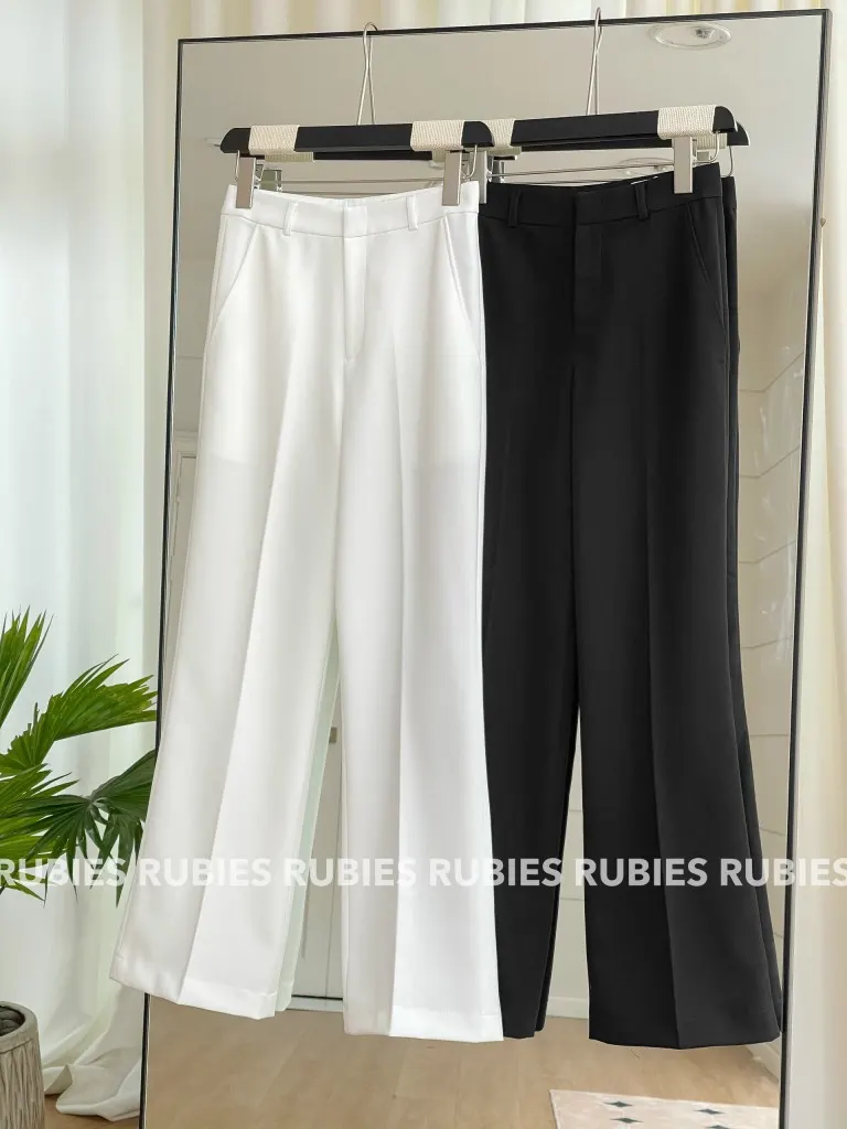 Madi Pants · RR22QD22 in White — original RUBIES photograph