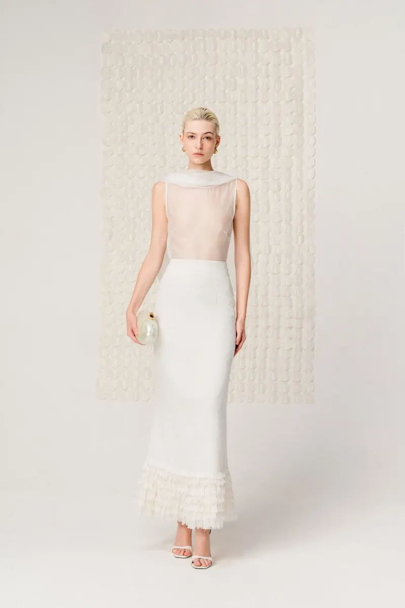 Embellished Midi Skirt — original WHITE ANT photograph 1