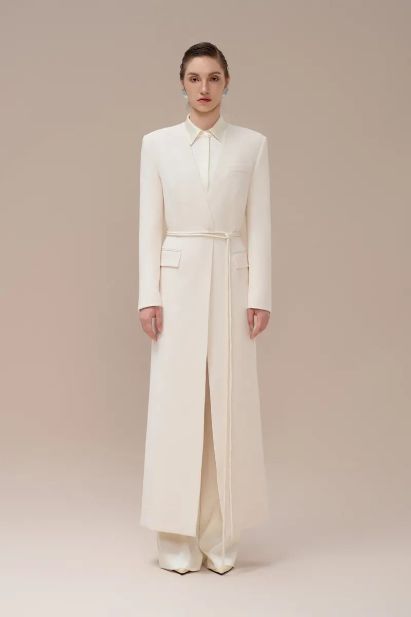 Larissa Length Coat — original WHITE ANT photograph 1