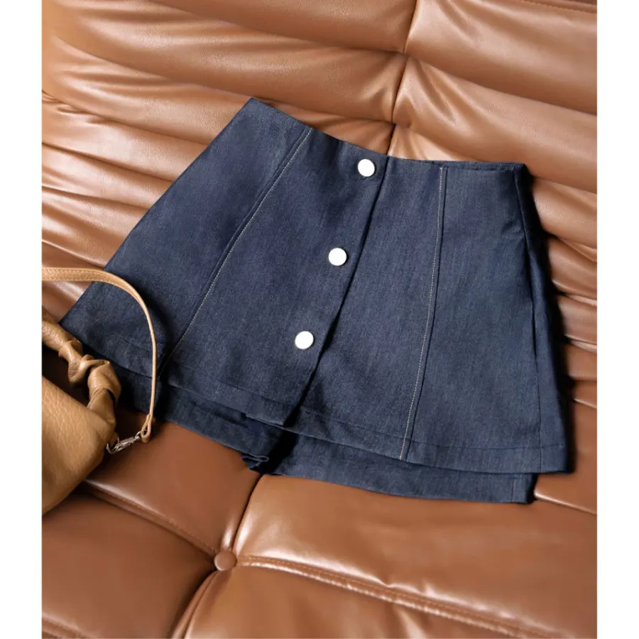 Jeans With 3 Rows Of Buttons — original MYAN by CHL photograph 1