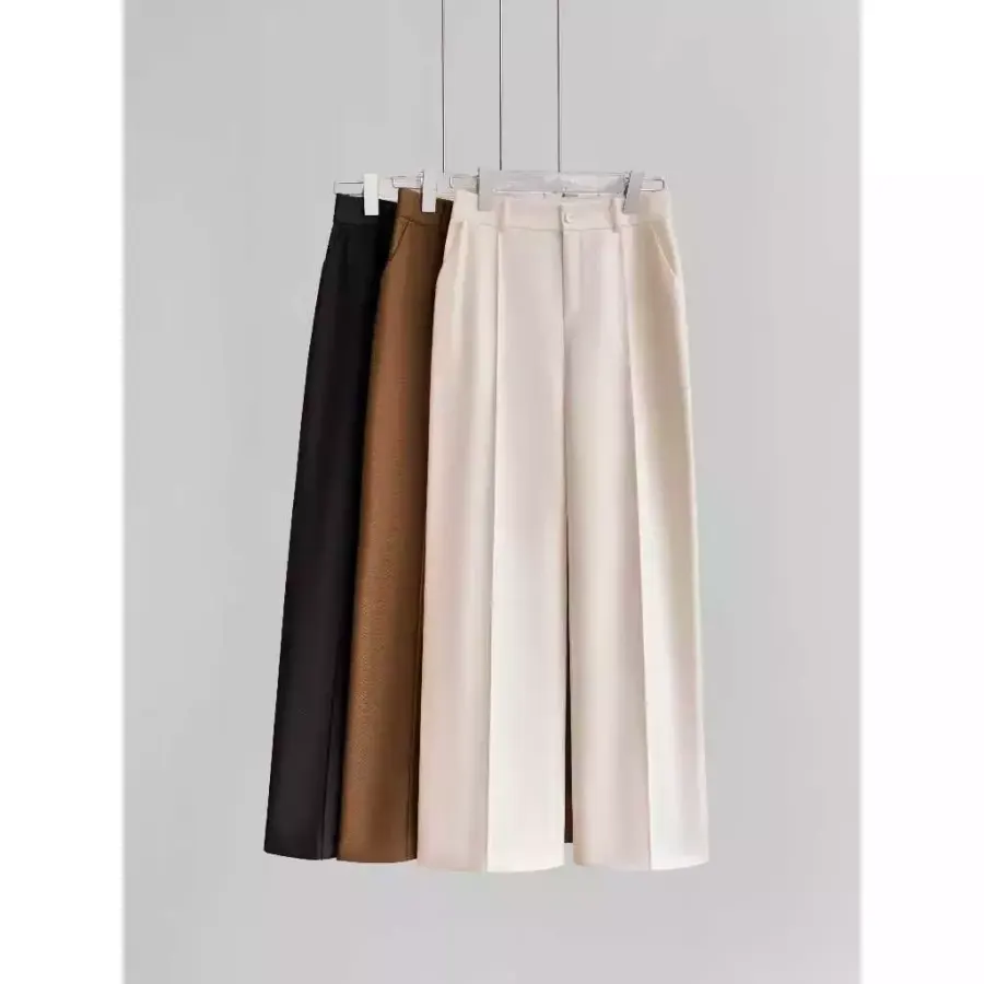 Vertical Ribbed Trousers — original MYAN by CHL photograph 1