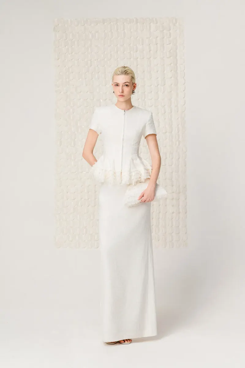Celine Scallop Peplum — original WHITE ANT photograph 1