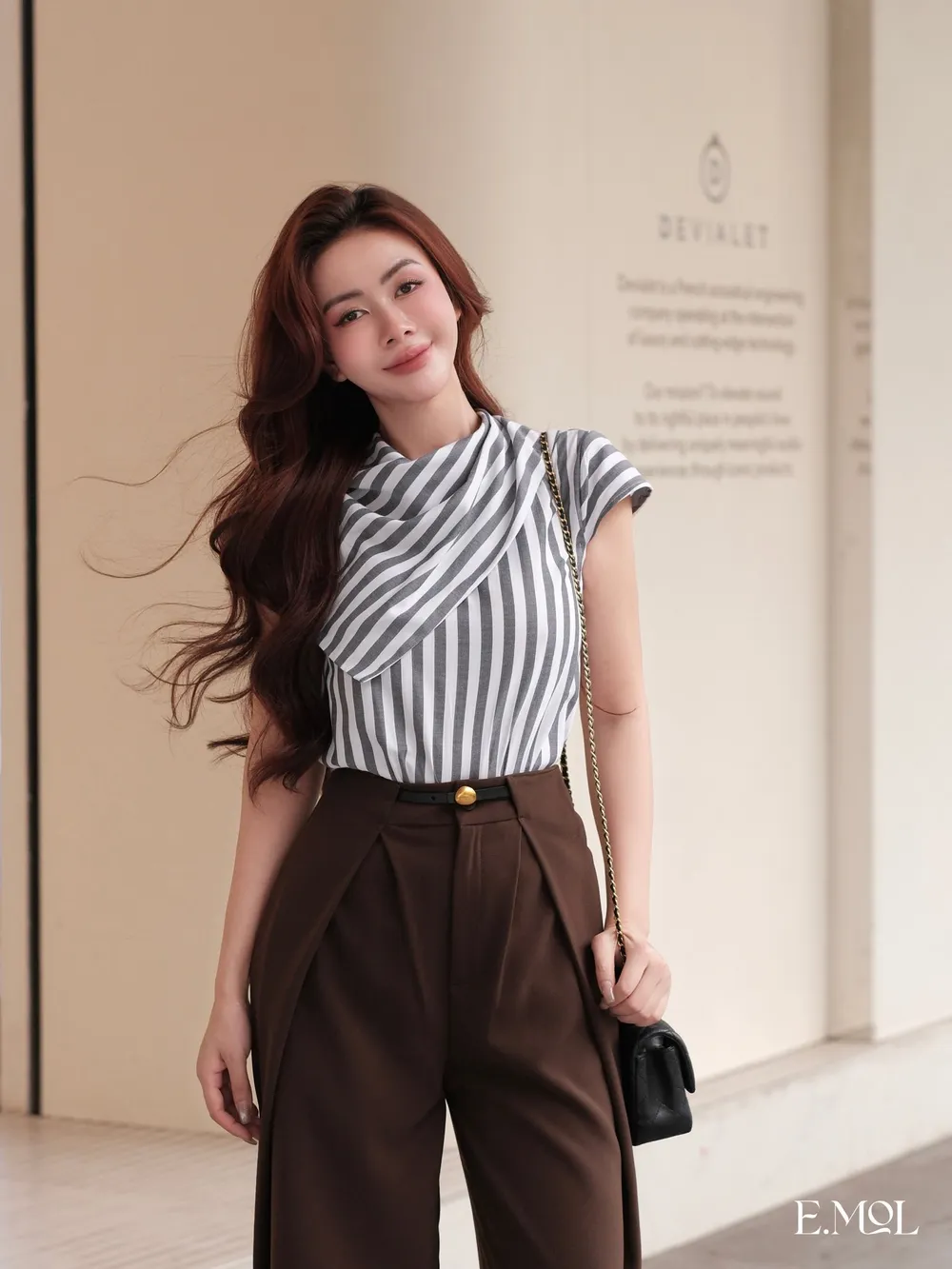 Stylized Rough Collared Shirt — original E.MOL photograph 1