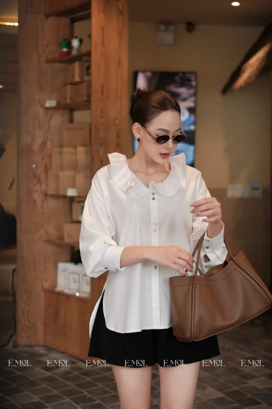 Rolled Collar Shirt — original E.MOL photograph 1