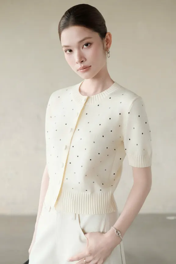 Palmy Knitted Top Rr26dk30 — original RUBIES photograph 1