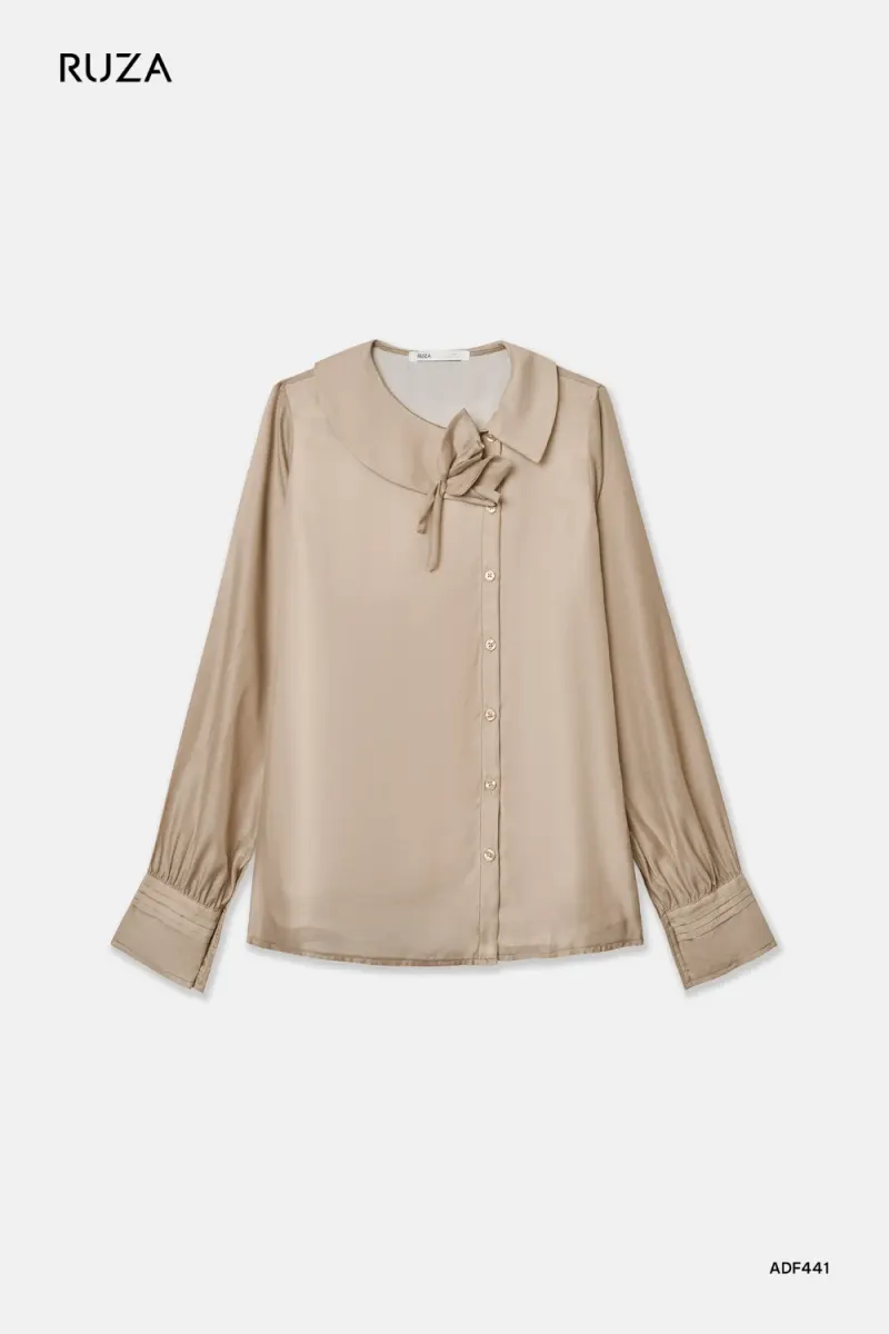 Long Sleeve Shirt Style in Brown