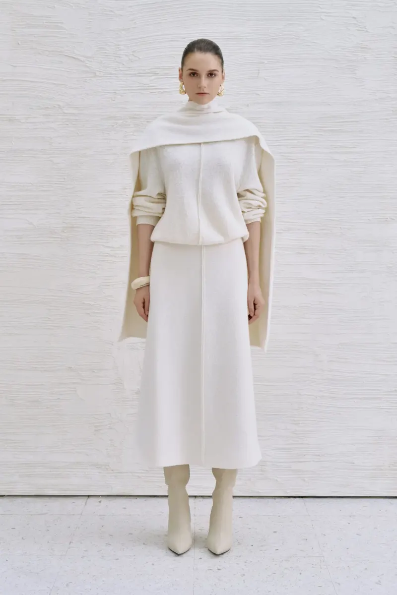Lanssi Turtleneck Blouse — original WHITE ANT photograph 1