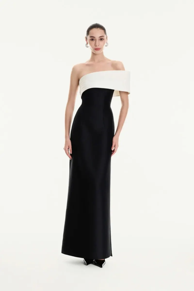 Isolde One-Shoulder Long Dress — original WHITE ANT photograph 1