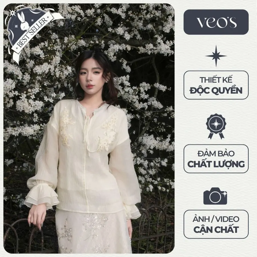 Peony Shirt — original VEO'S photograph 1