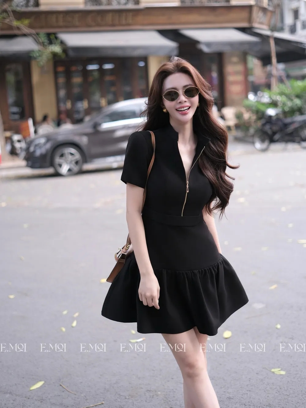 Zippered Shirt Dress — original E.MOL photograph 1