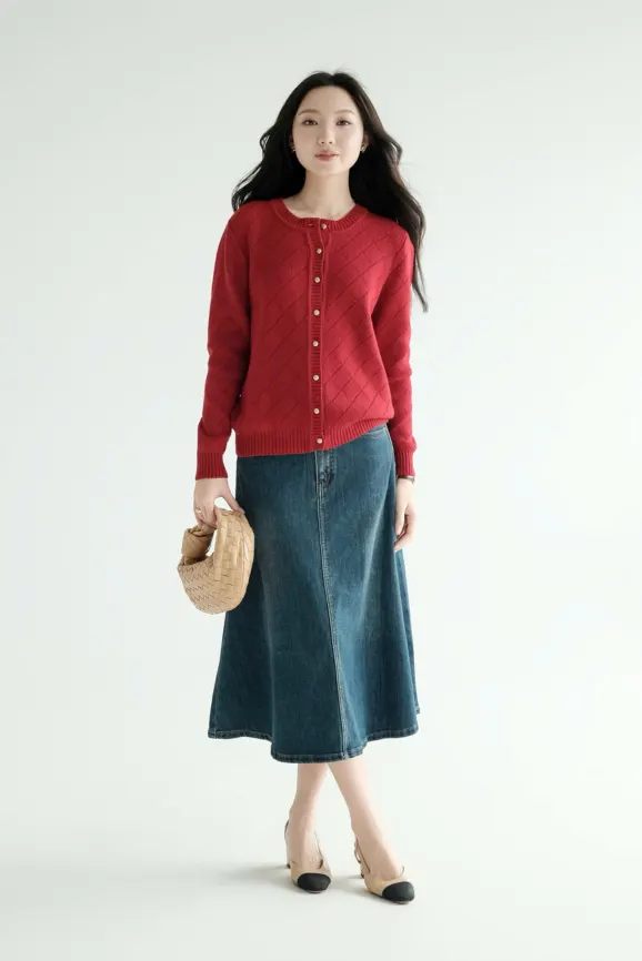 Molly Knit Cardigan · RR25DK64 — original RUBIES photograph 1
