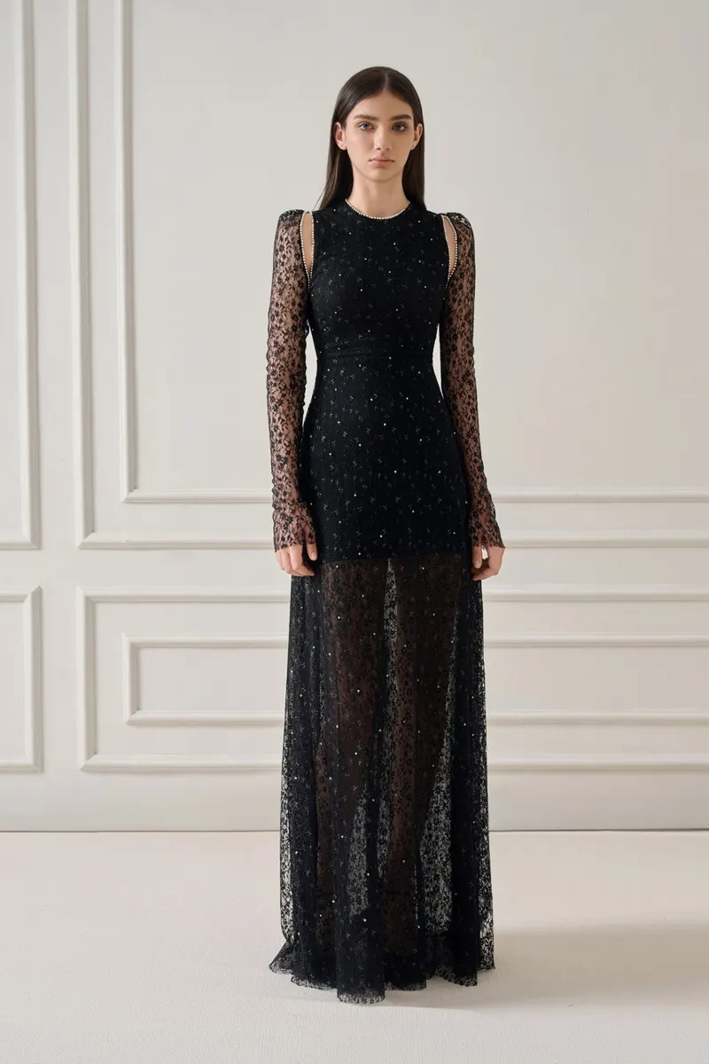 Vera Emb Aurora Lace Dress — original WHITE ANT photograph 1